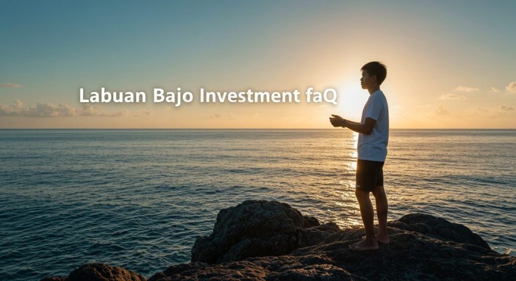 labuan bajo investment faq — Photorealistic editorial travel photograph relevant to: The independent, plain-language inf