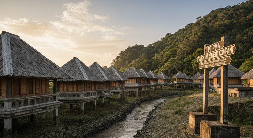 PT PMA foreign investment company indonesia — Photorealistic editorial travel photograph relevant to: The independent, p