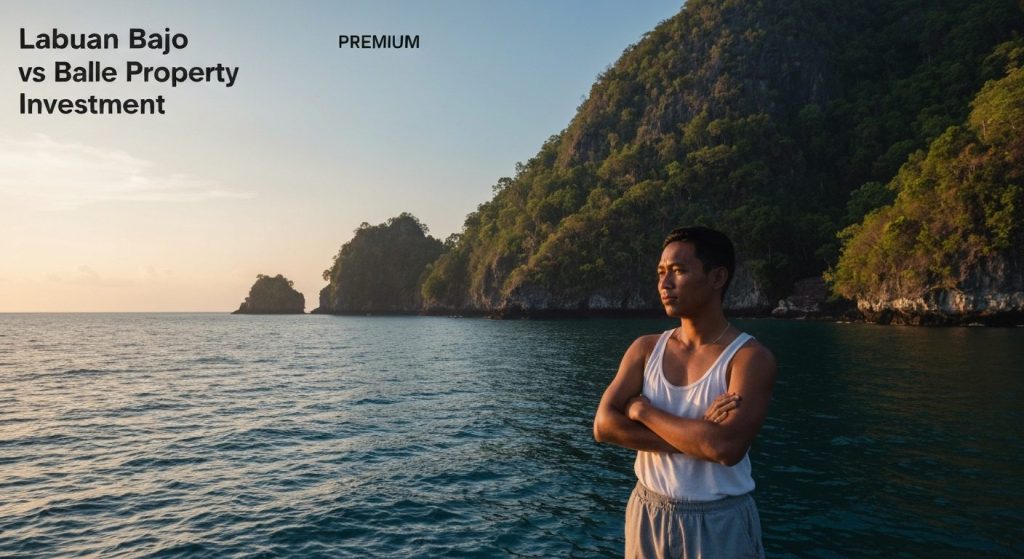 labuan bajo vs bali property investment — Photorealistic editorial travel photograph relevant to: The independent, plain